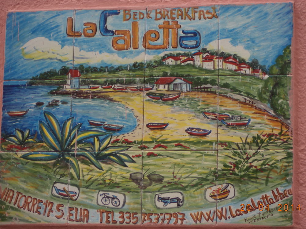 La Caletta Bed & Breakfast Санта Флавия Екстериор снимка